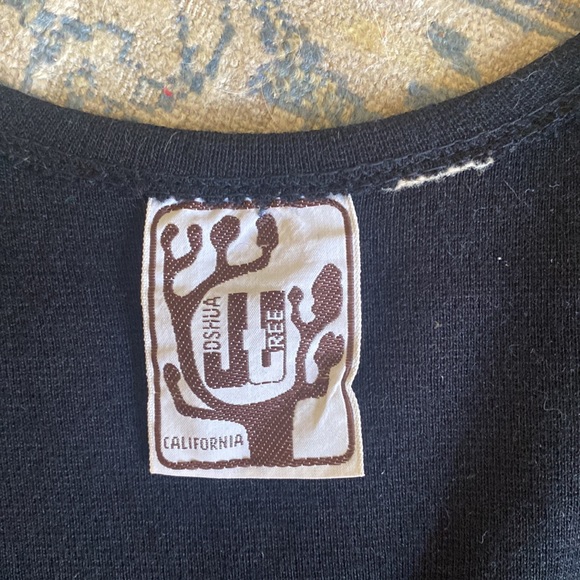 Vintage 1970s Joshua Tree California Sweater Set Pantsuit - Picture 2 of 12